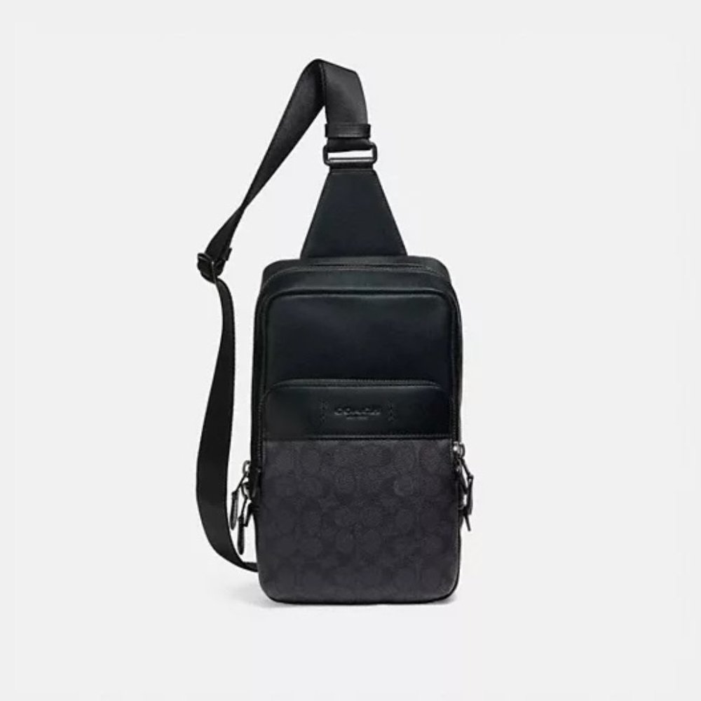 Coach Black Men's Crossbody Messenger Bag
